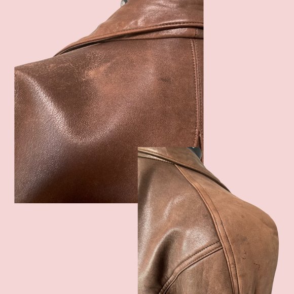 Lautreamont, Japan, Vintage 80's Leather Jacket, US Size 8-10 - Picture 6 of 10